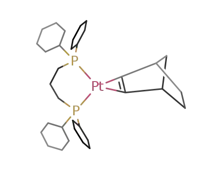 Pt(norbornene)(Cy<sub>2</sub>PCH<sub>2</sub>CH<sub>2</sub>CH<sub>2</sub>PCy<sub>2</sub>)