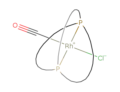 trans-[Rh(CO)(Cl){P{(CH<sub>2</sub>)<sub>14</sub>}<sub>3</sub>P<sub>2</sub>(Rh-P<sub>2</sub>)}]