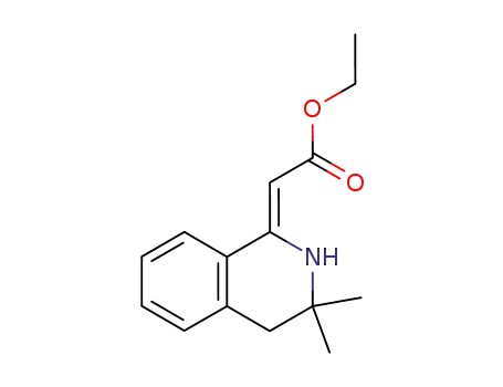 ethyl (2Z)-2-(3,3-dimethyl-2,4-dihydroisoquinolin-1-ylidene)acetate