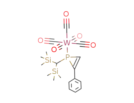 pentacarbonyl[1-(bis(trimethylsilyl)methyl)-2-phenyl-1H-phosphirene-κP]tungsten(0)