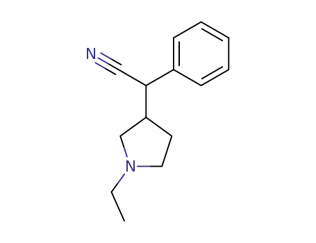 (1-ethyl-pyrrolidin-3-yl)-phenyl-acetonitrile