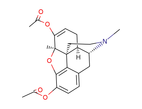 3,6-diacetoxy-4,5α-epoxy-5β,17-dimethyl-morphin-6-ene
