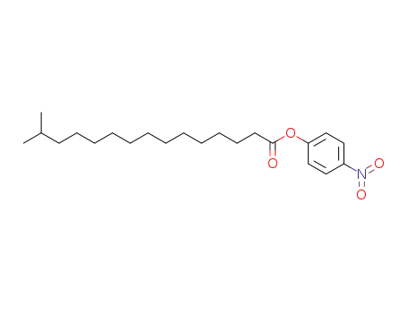 Pentadecanoic acid, 14-methyl-, 4-nitrophenyl ester