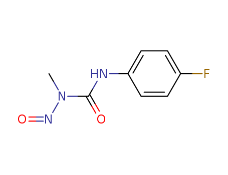 3-(4-fluorophenyl)-1-methyl-1-nitroso-urea cas  777-59-3