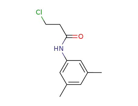 Molecular Structure of 349097-67-2 (3-chloro-N-(3,5-dimethylphenyl)propanamide)