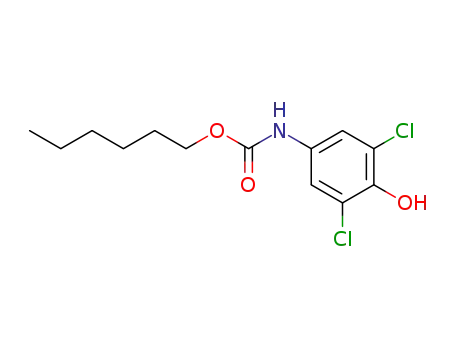 Carbamic acid, (3,5-dichloro-4-hydroxyphenyl)-, hexyl ester