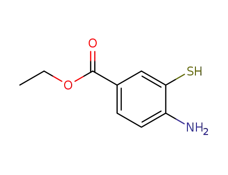 벤조산, 4-aMino-3-Mercapto-, 에틸 에스테르