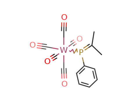 (CO)5WP(C(CH<sub>3</sub>)2)(C<sub>6</sub>H<sub>5</sub>)