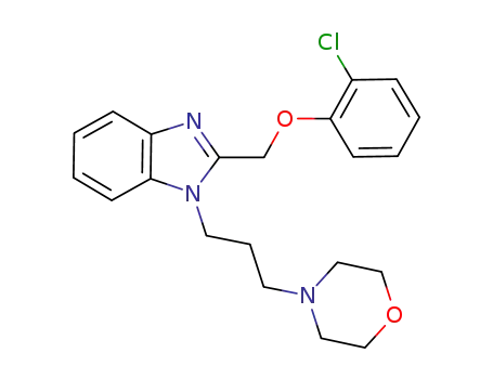 2-(2-chloro-phenoxymethyl)-1-(3-morpholin-4-yl-propyl)-1H-benzimidazole