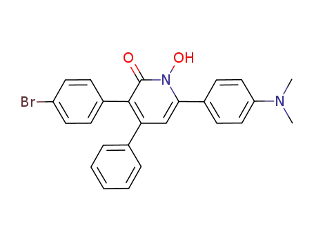 N-hydroxy-3-(4-bromophenyl)-6-(4-dimethylaminophenyl)-4-phenyl-2-pyridone