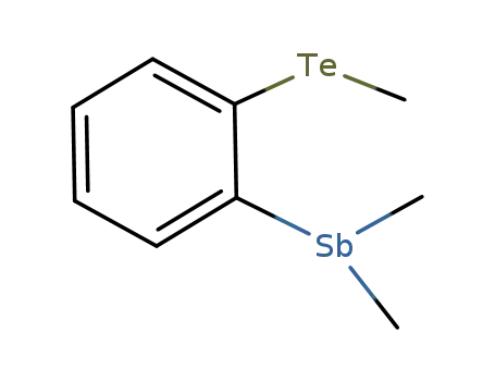 methyl o-(dimethylstibino)phenyl telluride