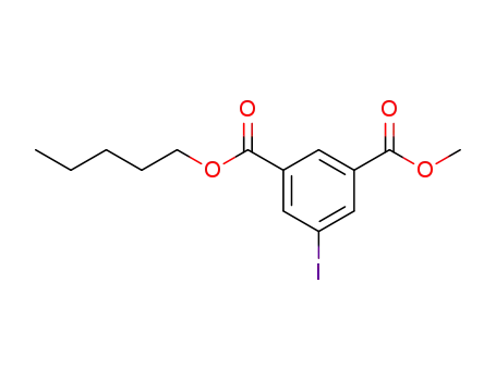 3-Jod-5-methoxycarbonyl-benzoesaeure-n-pentylester