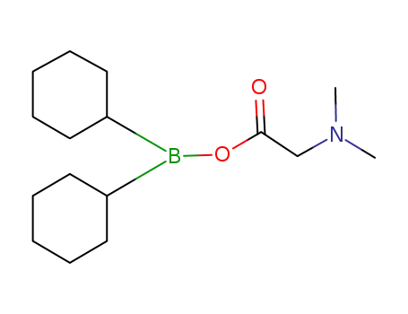 Molecular Structure of 117195-42-3 ((C<sub>6</sub>H<sub>11</sub>)2BOCOCH<sub>2</sub>N(CH<sub>3</sub>)2)