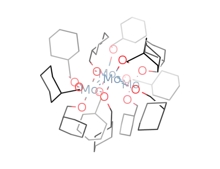 Mo<sub>4</sub>(OCH<sub>2</sub>Cy)12