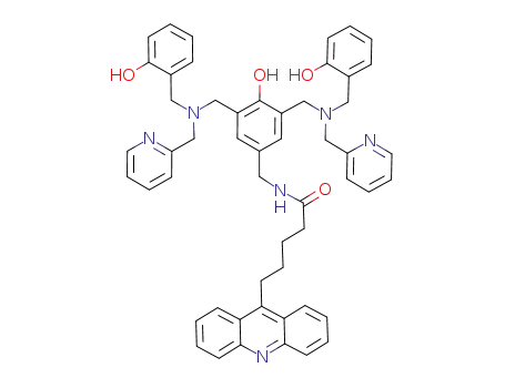 5-(acridin-9-yl)-N-(3,5-bis{[(2-hydroxybenzyl)(pyridin-2-yl)methylamino]methyl}-4-hydroxybenzyl)pentanamide