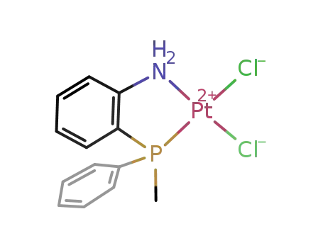 (+/-)[SP-4-2]-[(2-aminophenyl)methylphenylphosphine-N,P]dichloroplatinum(II)