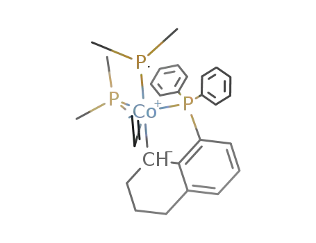 [(8-(diphenylphosphanyl)-1,2,3,4-tetrahydronaphthyl-(C<sup>(1)</sup>,P))(ethene)bis(trimethylphosphane)cobalt(I)]
