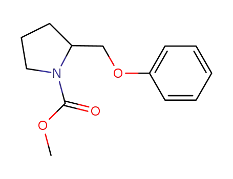 N-methoxycarbonyl-2-(phenyloxymethyl)pyrrolidine