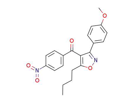 [5-n-butyl-3-(4-methoxyphenyl)isoxazol-4-yl](4-nitrophenyl)methanone