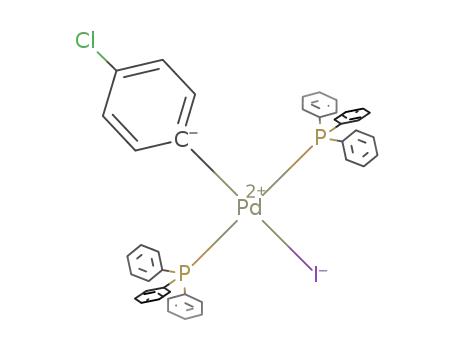 [(PPh<sub>3</sub>)2Pd(I)(4-C<sub>6</sub>H<sub>4</sub>Cl)]
