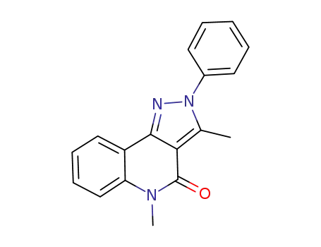 Molecular Structure of 1062227-79-5 (3,5-dimethyl-2-phenyl-2,5-dihydro-4H-pyrazolo[4,3-c]quinolin-4-one)