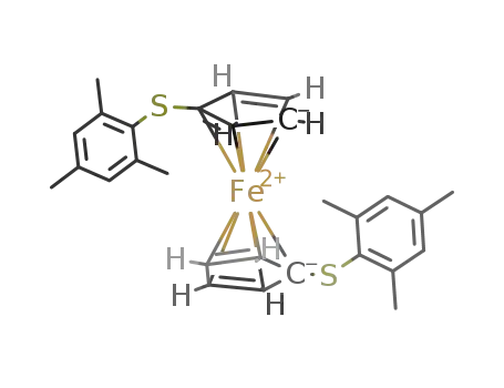1,1'-bis(mesitylthio)ferrocene