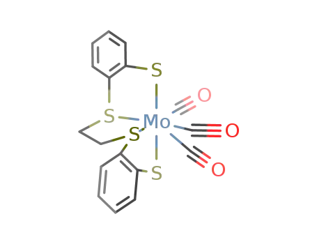 [Mo(CO)3(1,2-bis(2-mercaptophenylthio)ethane<sup>(2-)</sup>)]