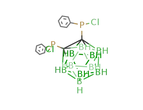 (R,R/S,S)-1,2-bis(phenylchlorophosphino)-1,2-dicarba-closo-dodecaborane<sup>(12)</sup>