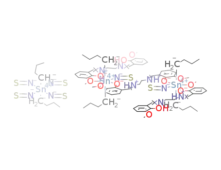 ([Sn(n-Bu)2(NCS)(H2-3-MeOsalen)]2(μ-H2-3-MeOsalen))[Sn(n-Bu)2(NCS)4]