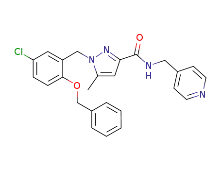 C<sub>25</sub>H<sub>23</sub>ClN<sub>4</sub>O<sub>2</sub>