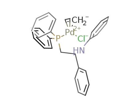 (PdCl(η3-C3H5)(Ph2PCH2CH(Ph)NHPh-κP))