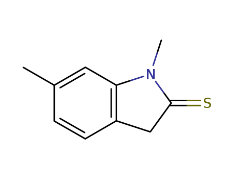 2H-INDOLE-2-THIONE,1,3-DIHYDRO-1,6-DIMETHYL-