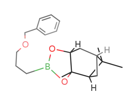 (+)-pinanediol 3-benzyloxypropaneboronate