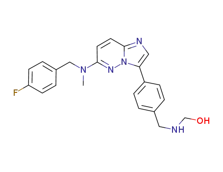 Molecular Structure of 1082604-58-7 (C<sub>22</sub>H<sub>22</sub>FN<sub>5</sub>O)