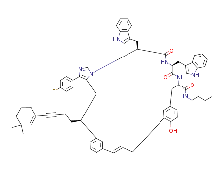 C<sub>67</sub>H<sub>70</sub>FN<sub>7</sub>O<sub>4</sub>