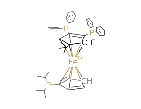 4-(t-Butyl)-1,2-bis(diphenylphosphino)-1'-(di-i-propylphosphino)ferrocene, 98% HiersoPHOS-4