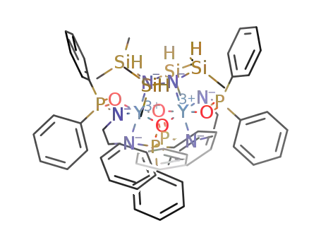 [Y(N(Si(CH<sub>3</sub>)2H)2)(CH<sub>2</sub>CH<sub>2</sub>(NPO(C<sub>6</sub>H<sub>5</sub>)2)2)]2