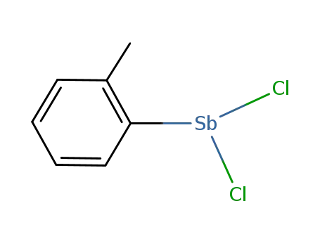 Molecular Structure of 165269-24-9 (o-tolylantimony dichloride)