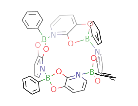 [(C<sub>6</sub>H<sub>5</sub>)BO<sub>2</sub>(C<sub>5</sub>H<sub>3</sub>N)]4