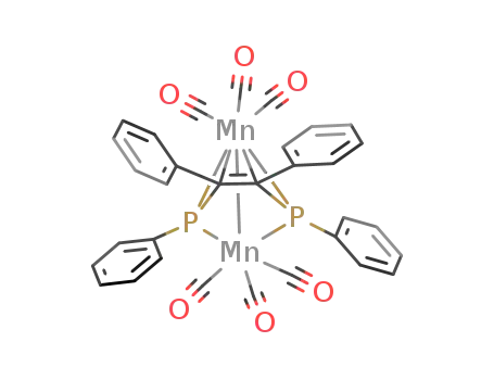 Mn<sub>2</sub>(C<sub>2</sub>(C<sub>6</sub>H<sub>5</sub>)2P<sub>2</sub>(C<sub>6</sub>H<sub>5</sub>)2)(CO)6