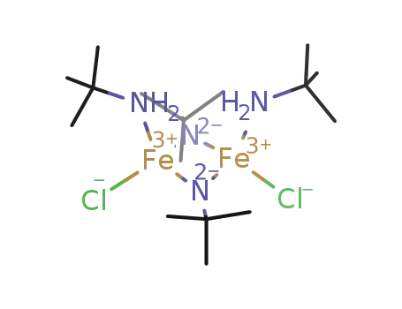 cis-Fe2(μ-tert-butylimido)2Cl2(tert-butylamine)2