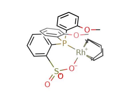 (κ2-O,P-(bis(2-methoxyphenyl)phosphino)benzenesulfonate)(η4-1,5-cyclooctadiene)rhodium(I)