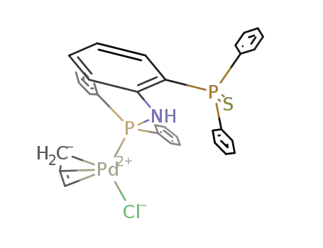 [PdCl(η(3)-C3H5)(Ph2PNHC6H4P(S)Ph2-P)]