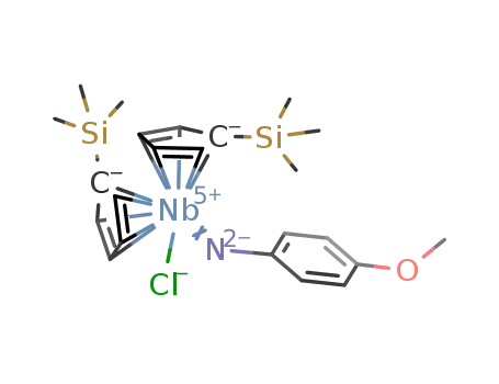 [Nb(=NC<sub>6</sub>H<sub>4</sub>OMe-4)Cp'2Cl]
