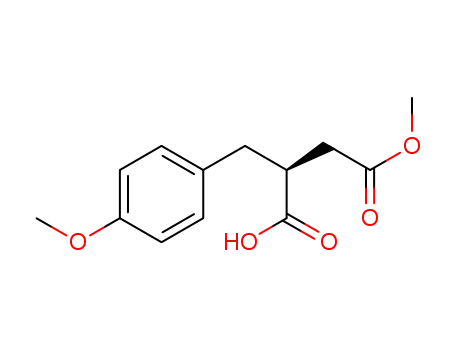 (S)-4-methoxy-2-(4-methoxybenzyl)-4-oxobutanoic acid