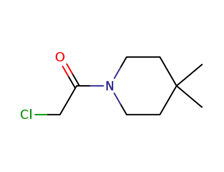 피페리딘, 1-(클로로아세틸)-4,4-디메틸-(9CI)