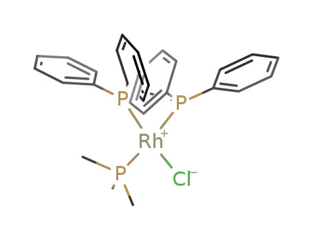 bis(diphenylphosphino)methane(trimethylphosphine)chlororhodium(I)