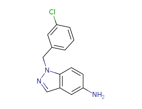 1H-Indazol-5-amine, 1-[(3-chlorophenyl)methyl]-