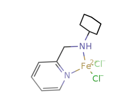dichloro(N-cyclohexylaminomethyl-2-pyridyl)iron(II)