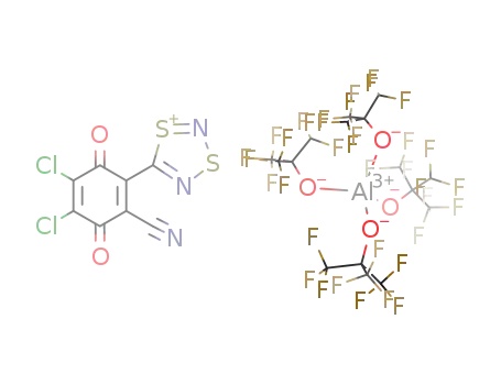 Molecular Structure of 1008132-86-2 (1SNS[Al(OC(CF<sub>3</sub>)3)4])